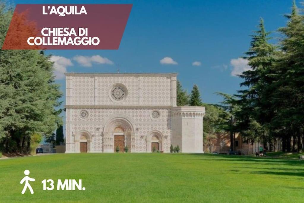 Appartamento Elegante E Moderno A 100 M Dal Duomo LʼAquila Exteriér fotografie